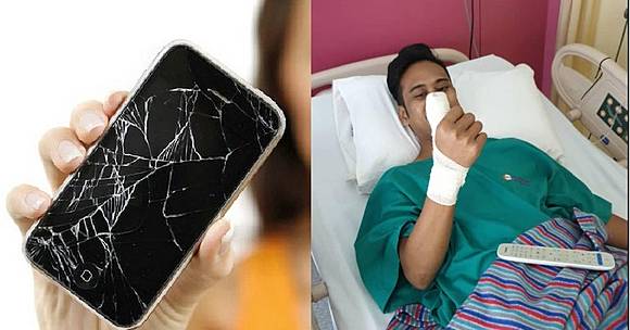 Jangan Sepelekan Anti Gores Smartphone Yang Retak Akibatnya Bisa Kayak Gini Okezone Com Line Today