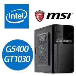 ◎Intel Pentium G5400 二核/四緒/GT1030獨顯|◎1TB 或 120G SSD| DDR4 4G RAM|◎無作業系統，可加購品牌:MSI微星型號:微星H310MFIRE中央處