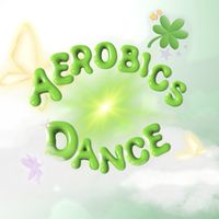 aerobics dance green color🍀💚