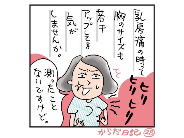 乳房が張るような感じがあり ホルモン補充療法 Hrt をやめてしまいました