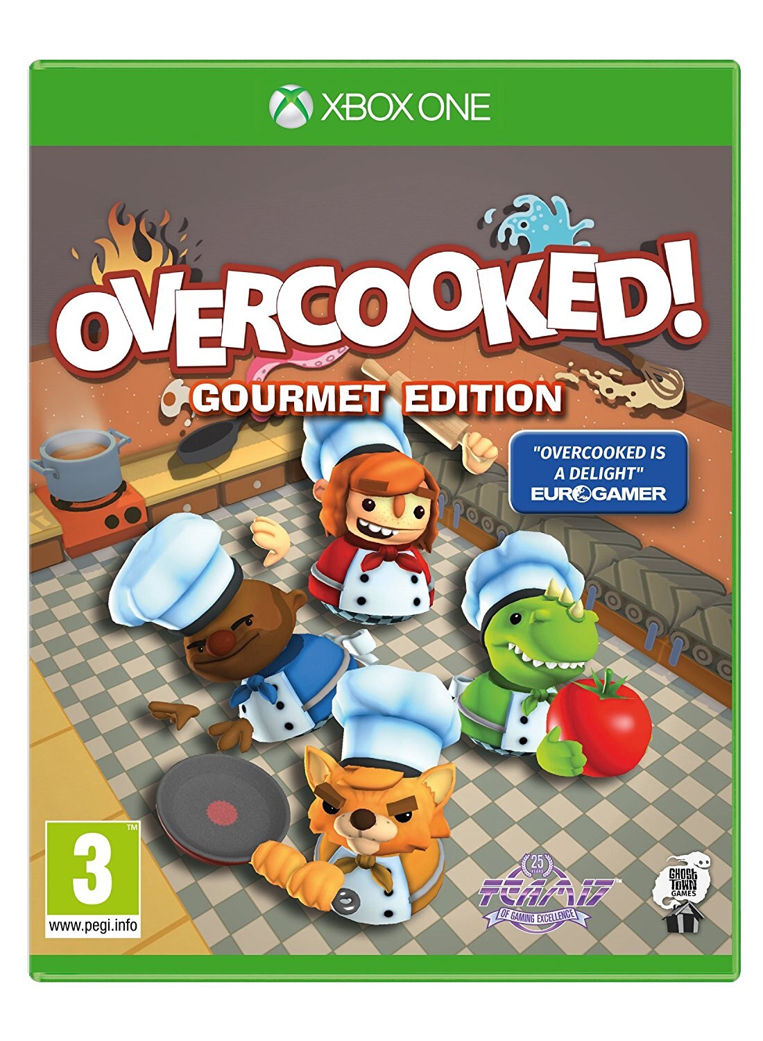 XBOX ONE 煮過頭 一代 美食家版 Overcooked -英文版-