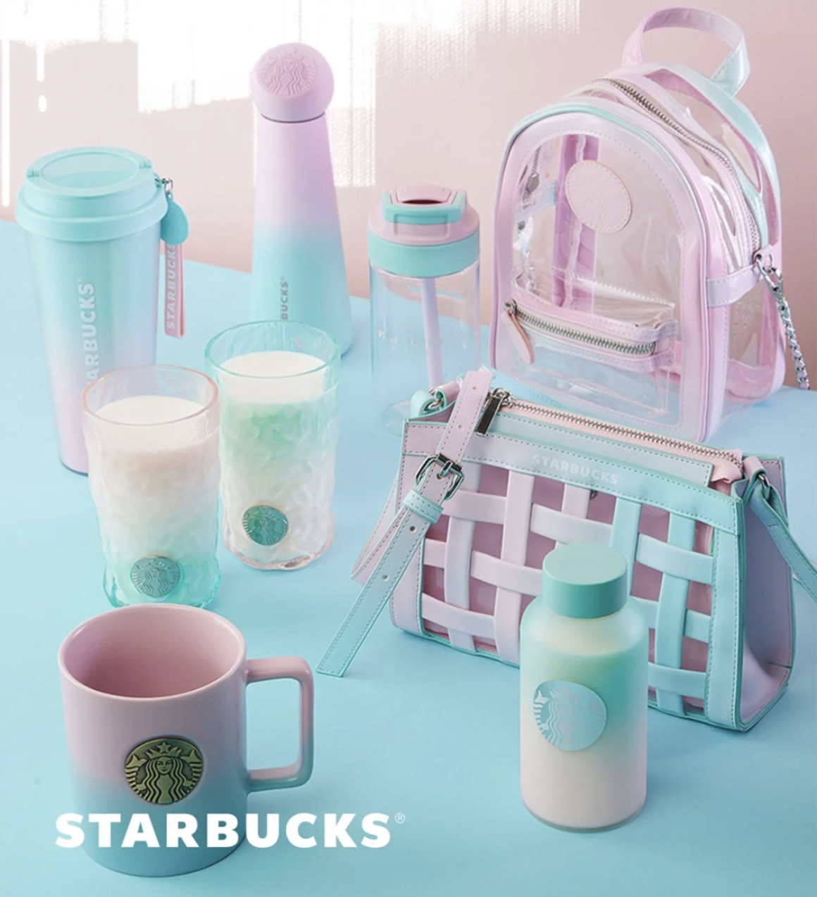 星巴克推出「星雲漸變系列星杯」