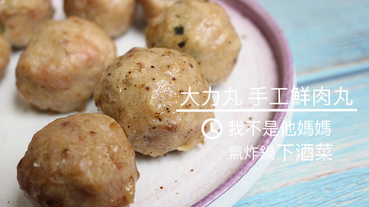 大力丸手工鮮肉丸 手打肉丸 不加硼砂不漂白 Q彈有嚼勁 燉湯 清蒸 氣炸 下酒菜 十種口味任選