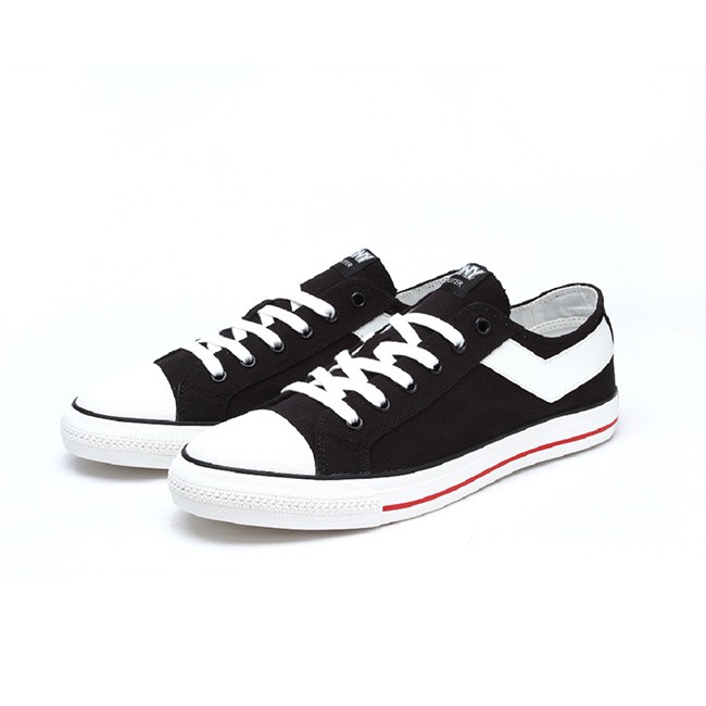 ※商品在多個網路平台銷售，數量隨時更動，請先用聊聊確認唷！感謝各位 0 商品型號：91W1SH02BK原廠訂價：NT$1380元商品描述：PONY Shooter 休閒鞋 帆布鞋 低筒 黑白 女生尺寸