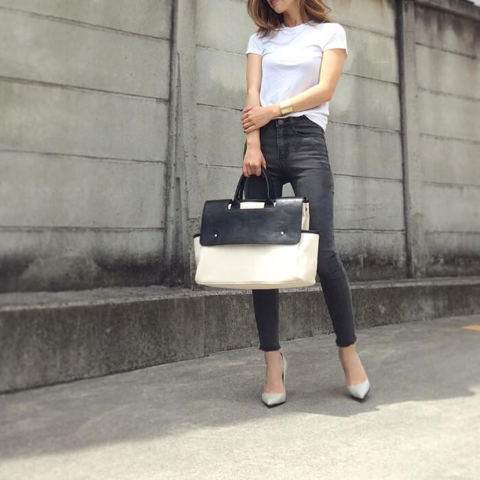 無地tシャツコーデ 25選 普通の着こなしから脱却