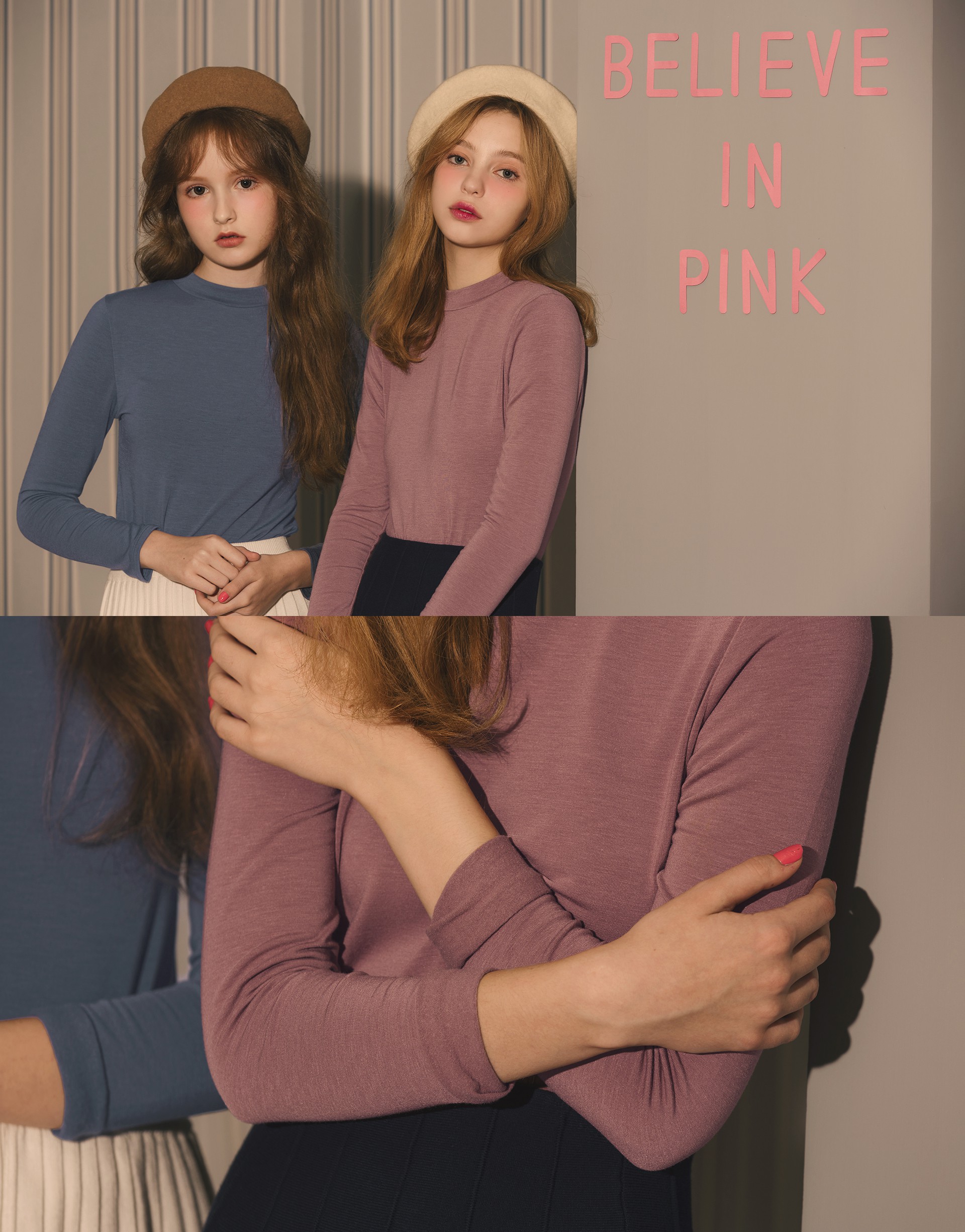 百搭款/小高領/彈性良好/棉質/內刷毛