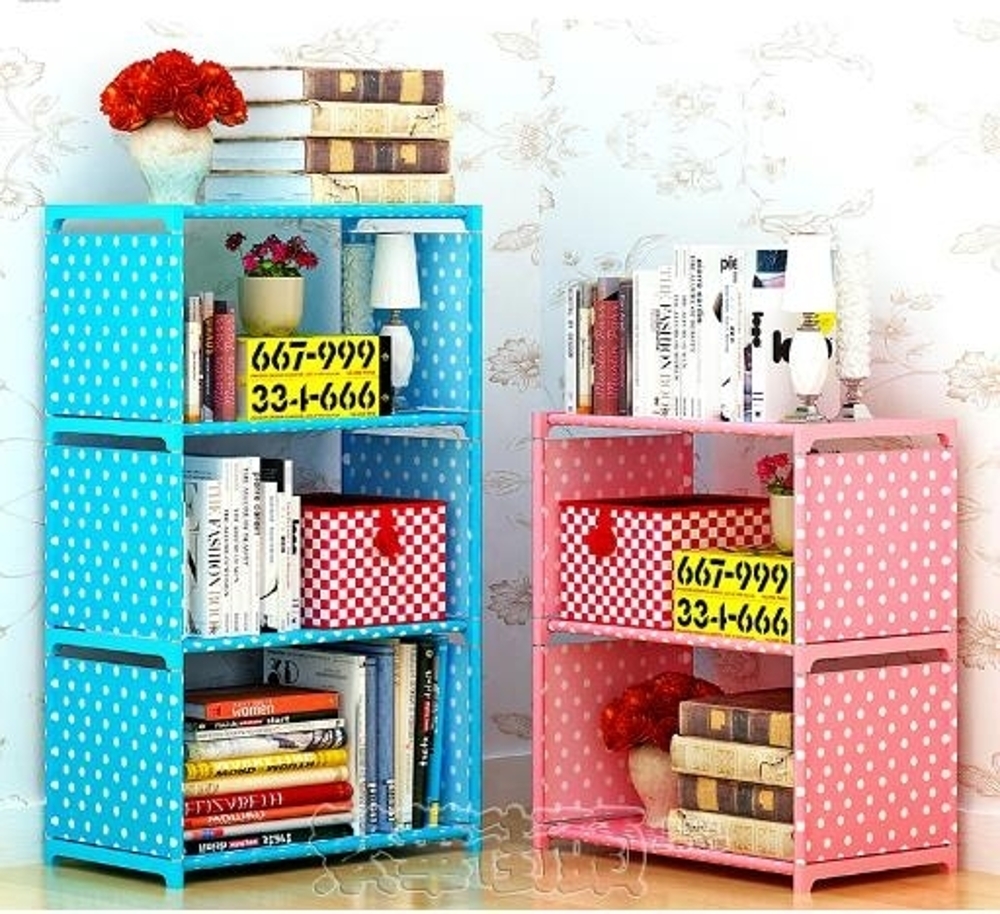 書架書櫃收納櫃書架簡易桌上學生用書桌置物架簡約現代落地兒童桌子小書櫃收納架 DF免運 聖誕節預購