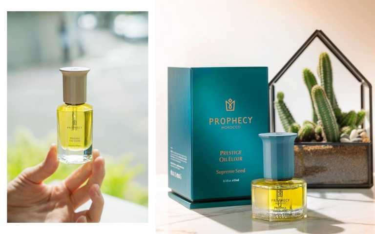 年度必收美容油：Prophecy Morocco鉑翡斯的仙人掌籽油及摩洛哥堅果油，油潤澤而不膩、保濕超到位。（圖／IG）