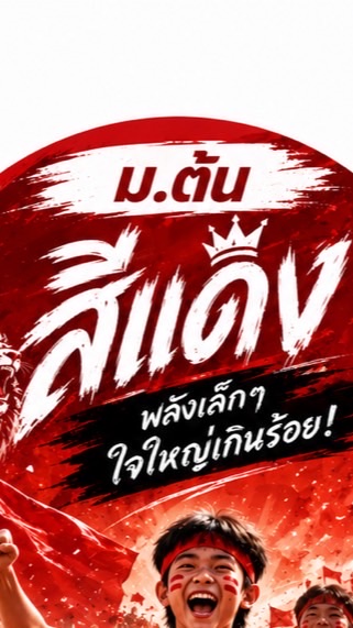 สีเเดง ม.ต้น