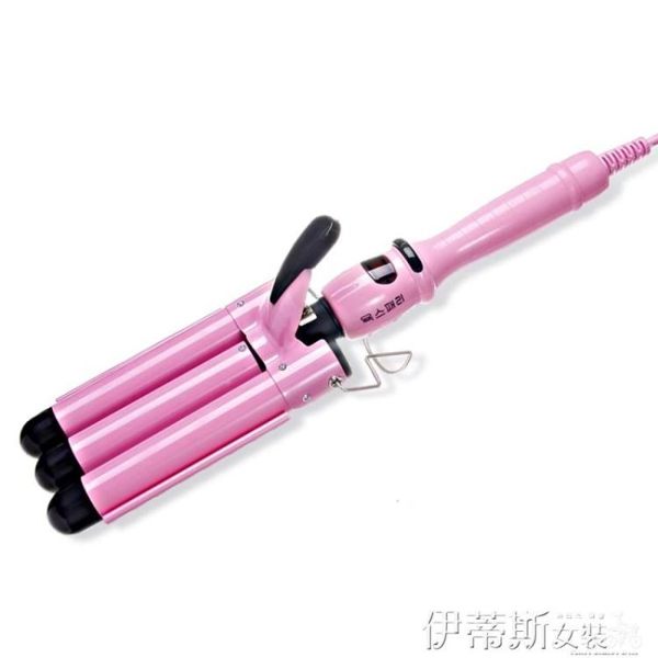 捲髮棒蛋卷頭卷發棒蛋卷水波紋蛋蛋卷卷發棒泡面蛋糕卷不傷發夾板蛋 伊蒂斯女裝