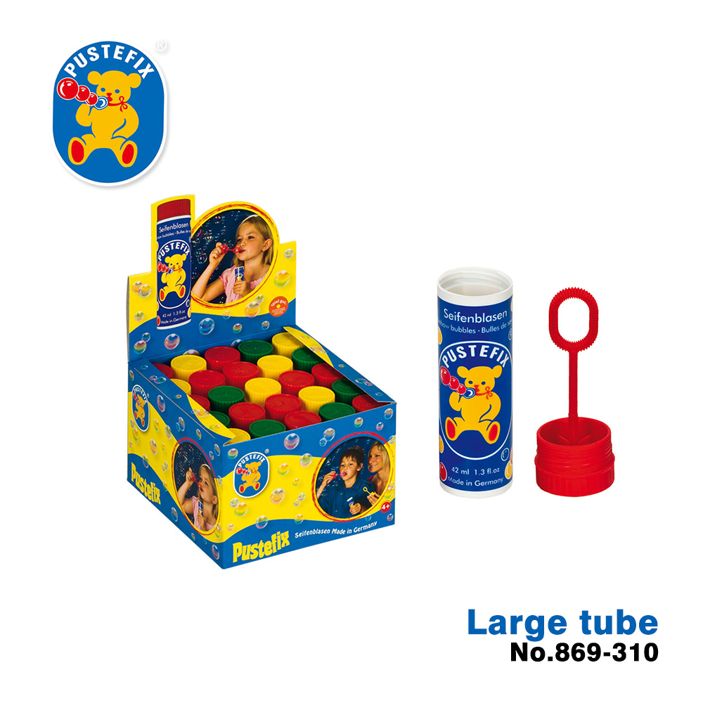 德國原裝進口 六十年大廠特殊配方 泡泡色彩繽紛不易破通過食品檢驗無毒 符合EN-71標準多種造型設計 豐富孩子吹泡泡的時光德國原廠授權代理商(非市面上水貨)適用年齡 3+