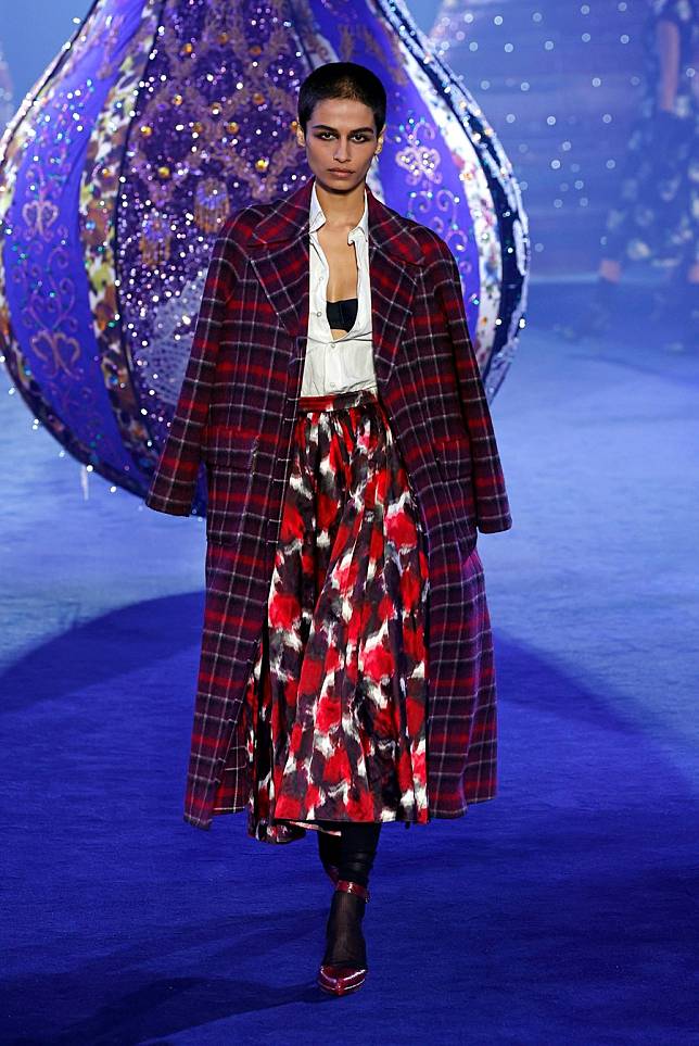 Creations of Christian Dior presented during Paris Fashion Week - Xinhua