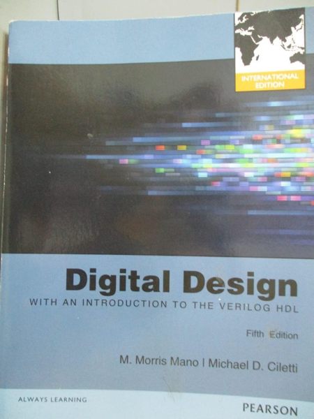 【書寶二手書T1／大學商學_YJS】Digital Design International Version5/e_M. Mano