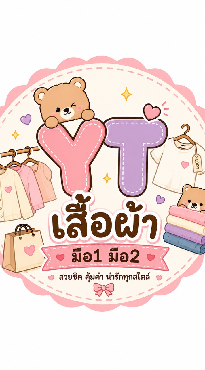 YTเสื้อผ้ามือ1 มือ2