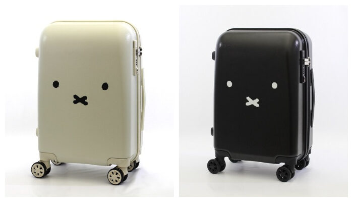 miffy_suitcase_行李箱_登機箱_白_黑
