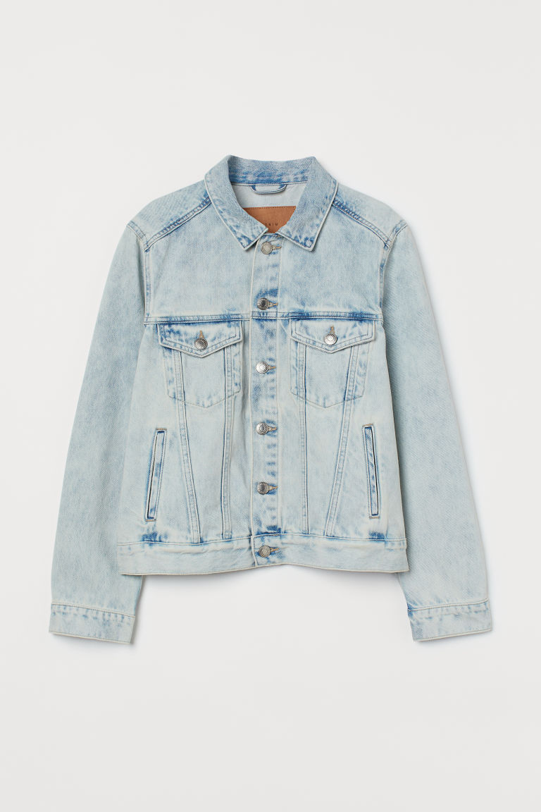 H & M - 丹寧外套 - 藍色