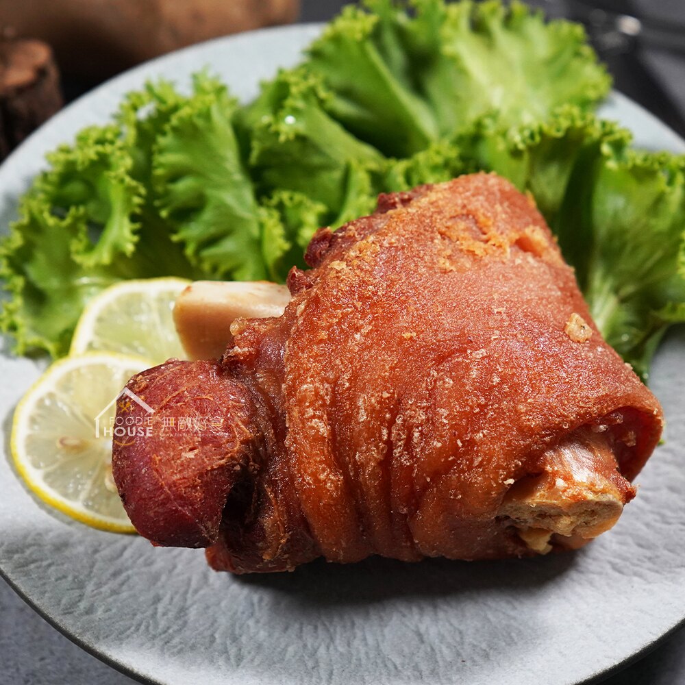 經典脆皮德國豬腳 (500g/包)【無敵好食】瘦肉比例高，肉質軟嫩多汁，好吃不油膩