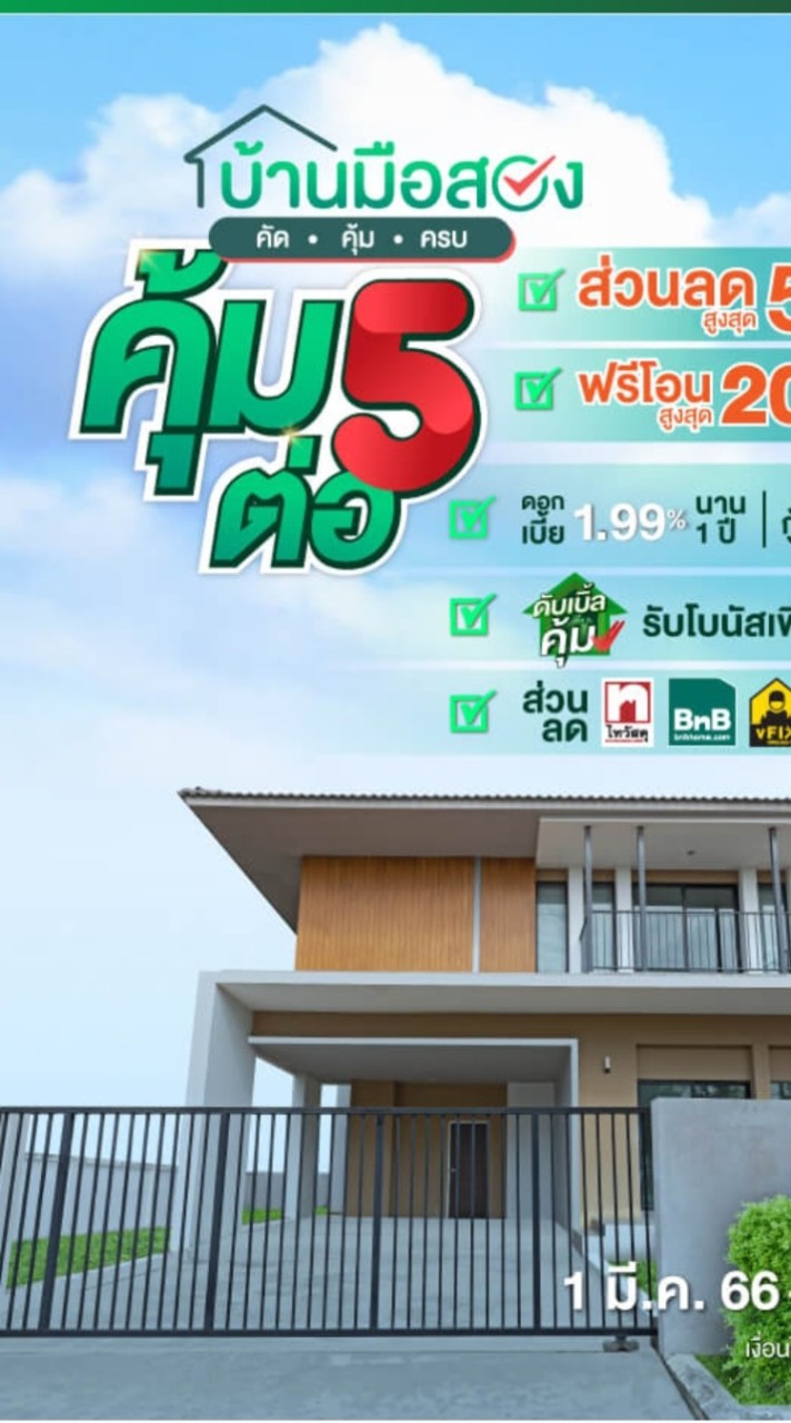 ทรัพย์ธนาคารกสิกร หลุดจำนอง🏡ราคาพิเศษ🔥🔥