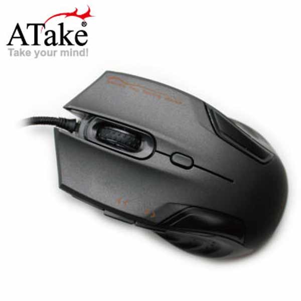 超靜音設計 ATake - Polar PGM-807 靜音俠 超靜音滑鼠 ◆新型藍光光學感應頭 ◆四段DPI調整功能 800/200/1600/2400 ◆酷炫人體功學設計 ◆上下頁功能 產品型號：