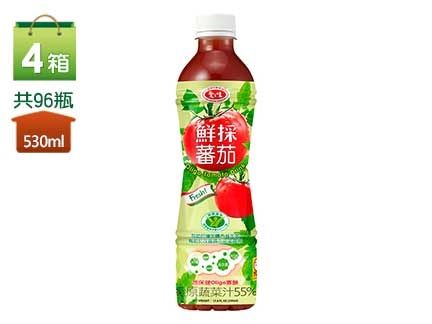 【愛之味】鮮採蕃茄汁Oligo保健530ml4箱(共96瓶)