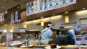 北海道的迴轉壽司真的特別大？ 東京VS北海道壽司比一比