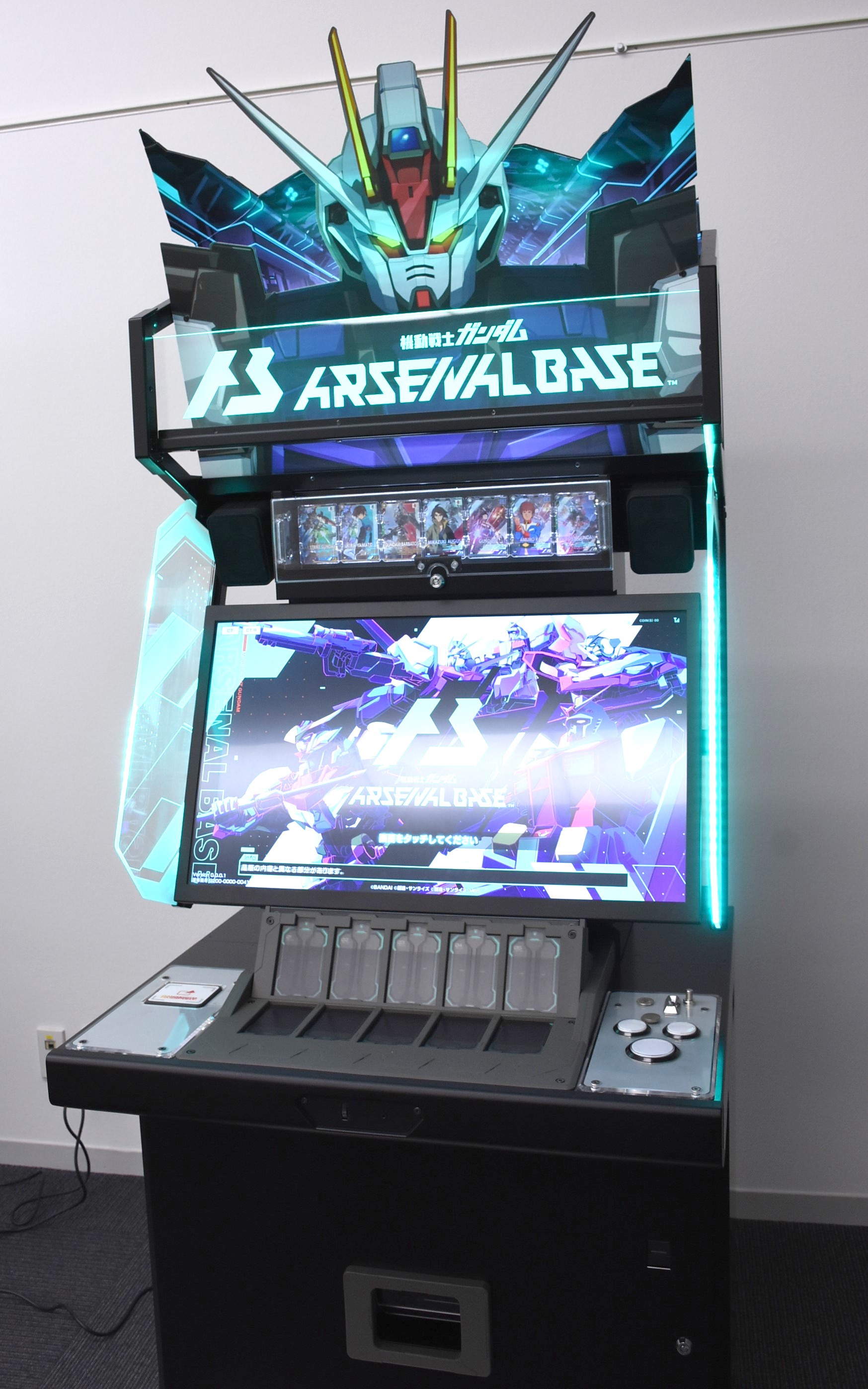 アーケードカードゲーム 機動戦士ガンダム アーセナルベース 独占先行レポート