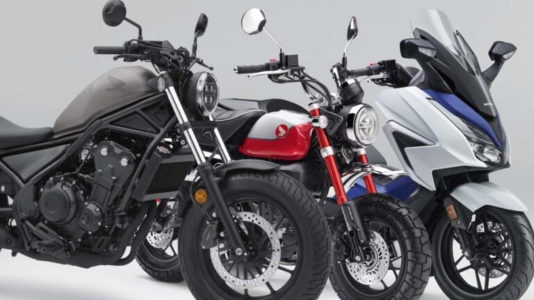 ホンダ レブル500 ['22後期 新型バイクカタログ]：250と共通の低
