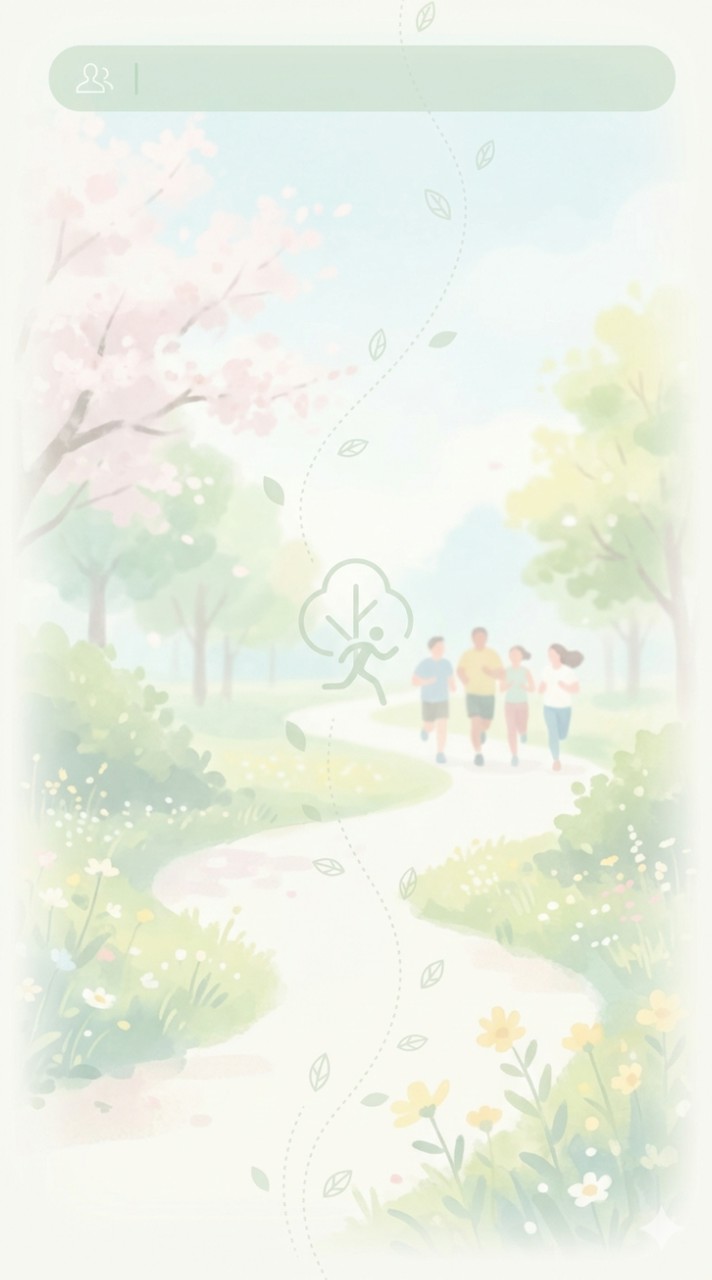 葉子老師超慢跑。我一定會健康