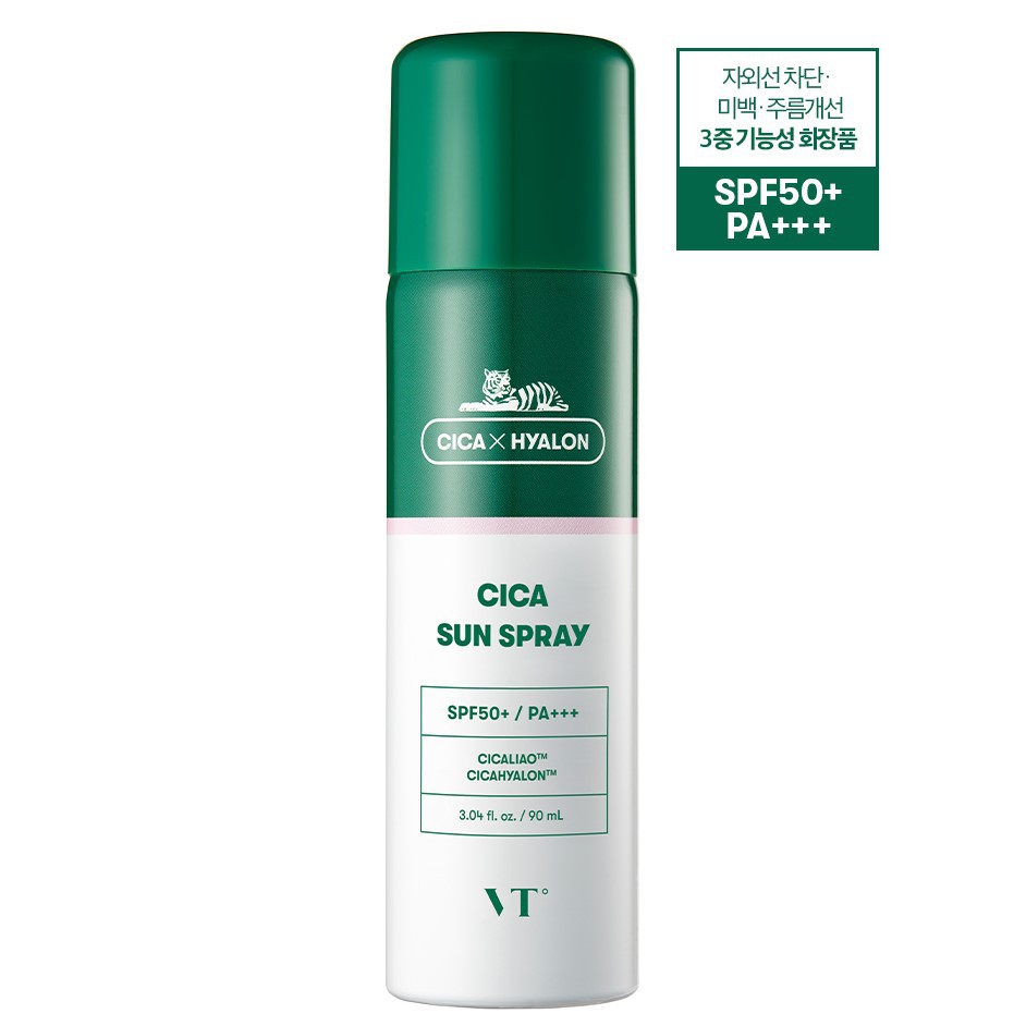 VT CICA 老虎草(積雪草)痘痘肌防曬噴霧 150ml BTS代言