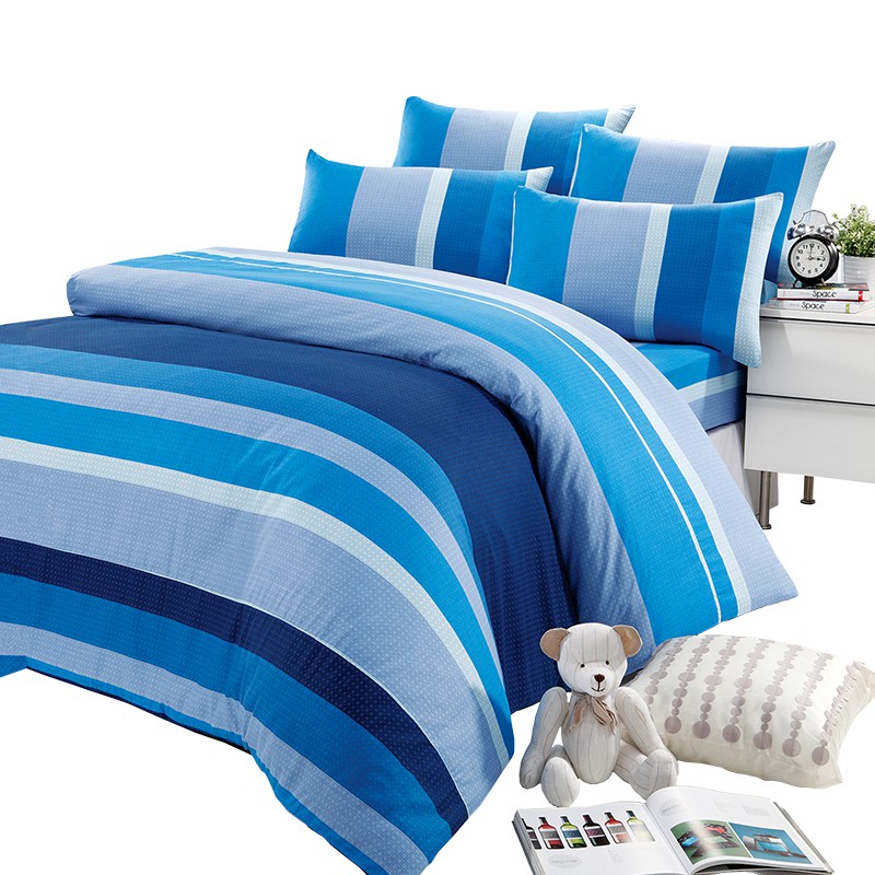 內含單人床包一入 + 被套一入 + 枕套一入>雙人四件式床包被套：內含雙人床包一入 + 被套一入 + 枕套二入>雙人加大四件式床包被套：內含雙人加大床包一入 + 被套一入 + 枕套二入✔商品尺寸：(人