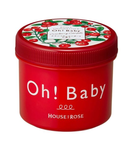 House Of Rose 親愛寶貝去角質美體霜 蔓越莓 350g