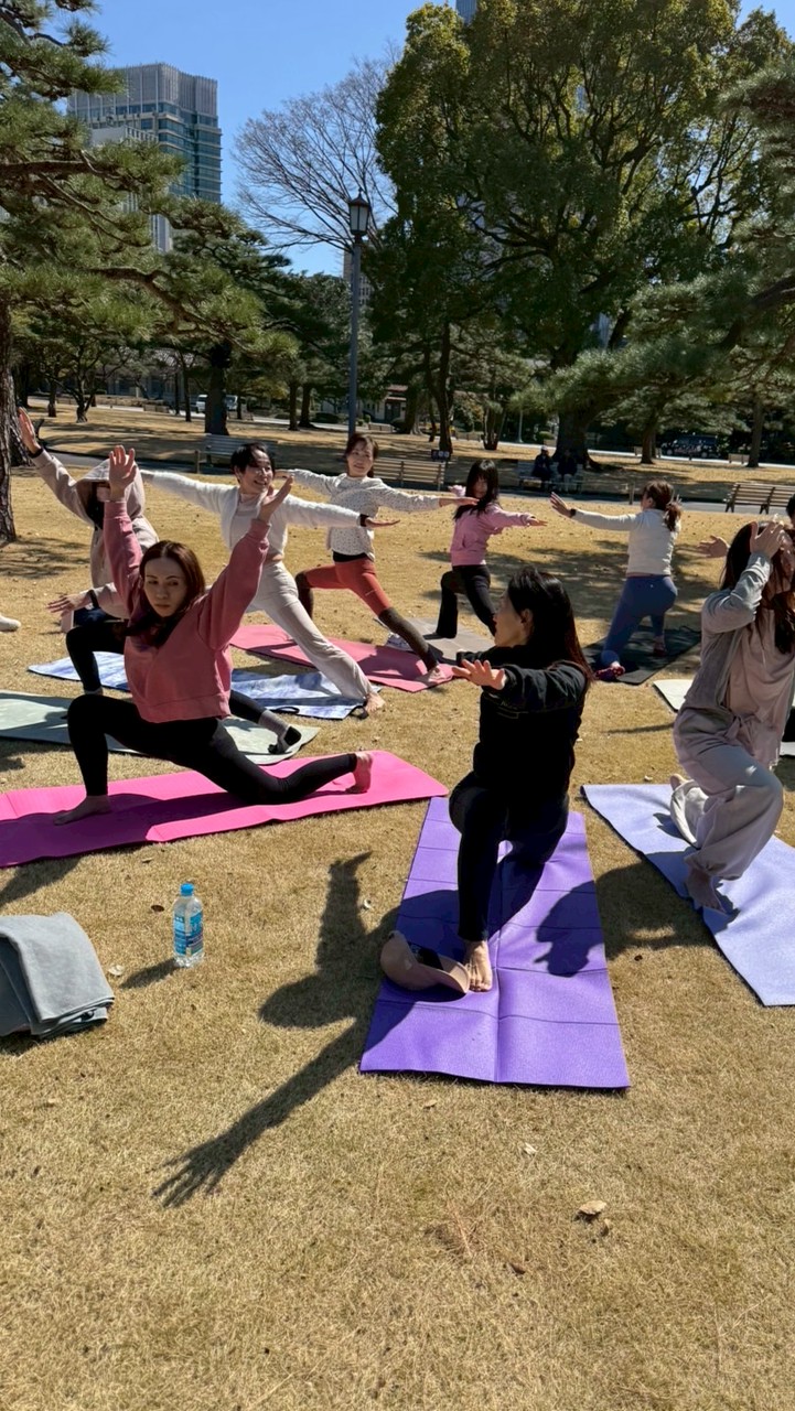 White Day❤️fit morning❤️春を感じる FLOPILATES & YOGA