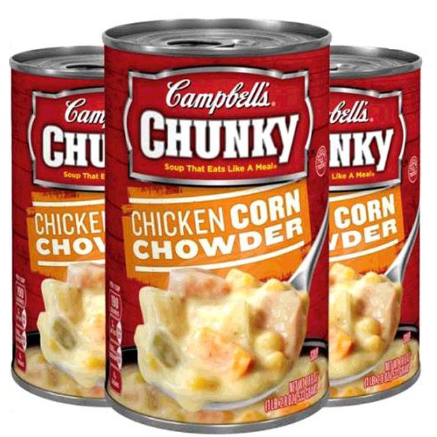 商品敍述真材實料, 大塊雞肉餡及咬得到的玉米粒湯頭濃郁即開加熱即食不只是湯, 還可做多樣變化品名 Campbell's 金寶 雞肉玉米濃湯 533公克 X 3入口味 雞肉玉米。內容量/入數 533公克