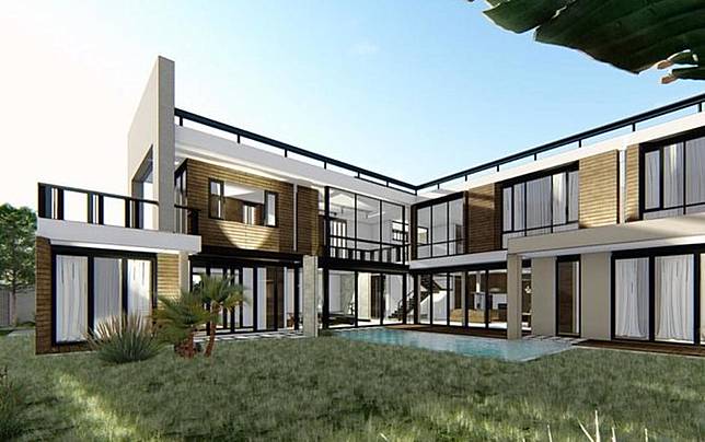 desain rumah Titi Kamal dan Christian Sugiono.