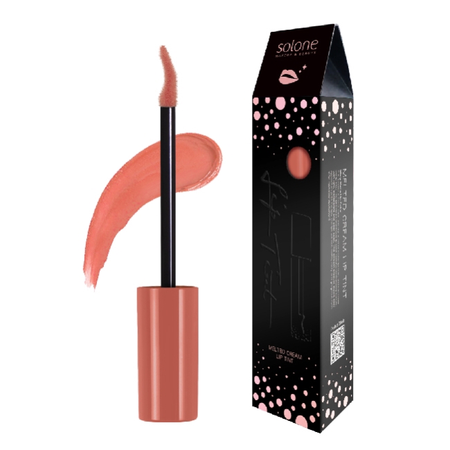 Solone 絨化妳心霧面唇彩 03楓糖橘棕 3g