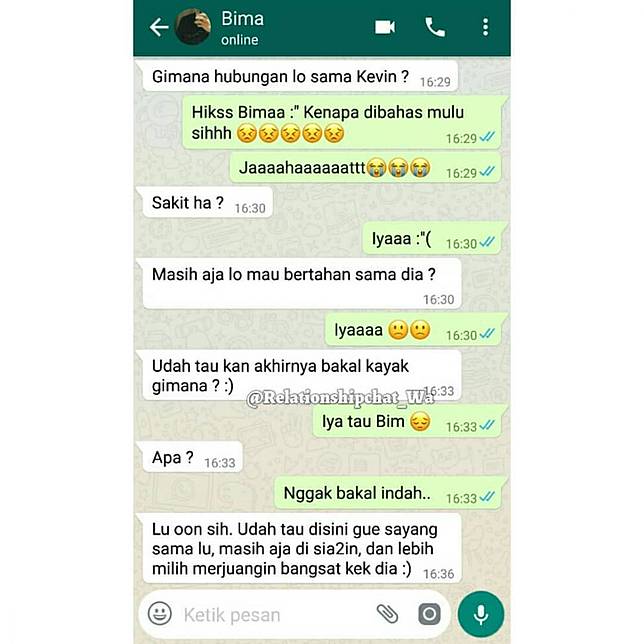 12 Chat Lucu Tanya Sama Gebetan Ini Ujungnya Baper Brilio Net Line Today