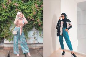 7 Gaya Naysilla Mirdad Untuk Inspirasi Baju Lebaran Yang Simpel Dan Modis Womantalk Com Line Today