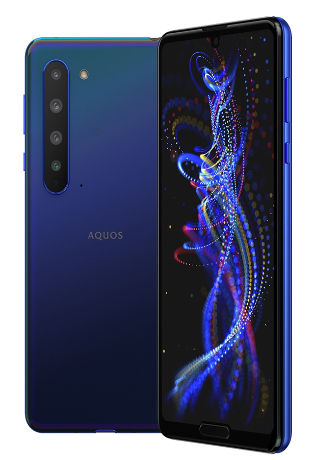 夏普發表 5G 手機 Aquos R5G，支援 8K 錄影、120Hz 螢幕、四鏡頭拍照