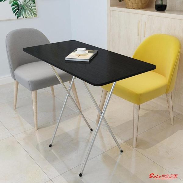 摺疊餐桌 餐桌簡易飯桌小型4家用2人戶外擺攤便攜宿舍長方形輕便電腦T 5色