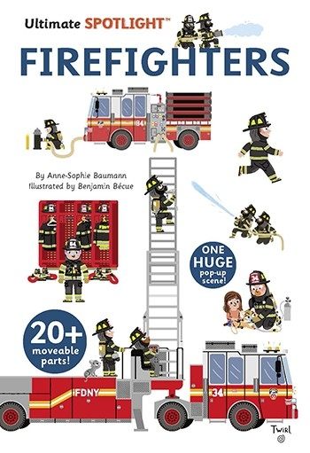 Ultimate Spotlight：Firefighters 消防員出任務 翻頁推拉書