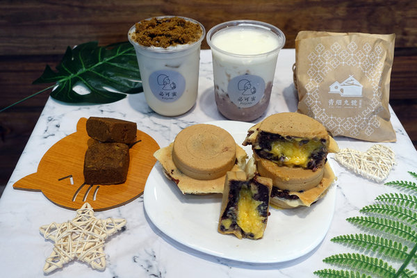 青畑九號豆製所板橋快閃店，必可蜜聯名商品，新北板橋大遠百5/04 - 6/02期間限定(含青畑九號板橋快閃店菜單) 