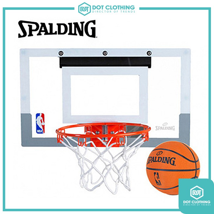 #DOT聚點 #SPALDING #斯伯丁 #NBA #等比例 #室內小籃板 #籃球框組 #小籃框 #透明籃板 #附籃球 SPB56099【商品型號】SPB56099【搶購價】$980【尺寸】籃板尺寸