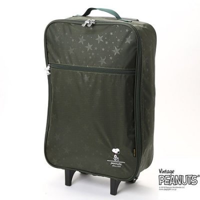 新上市 日本PEANUTS SNOOPY 史努比 摺疊式輕量便攜登機箱 手提行李箱 拉桿箱 HAPI+TAS HAPITAS