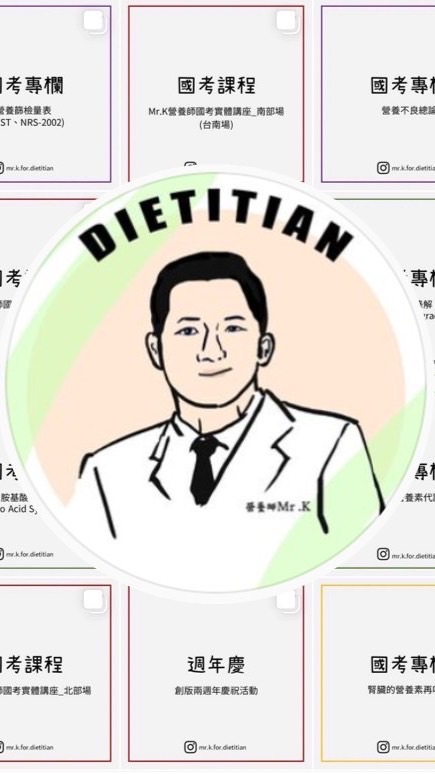 Mr.K 營養師國考論壇