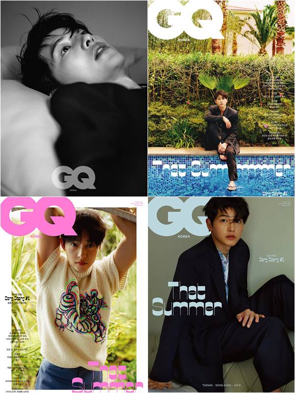 Makin Tua Makin Gemesin Song Joong Ki Pamer Visual Memikat Di Pemotretan Bareng Gq Korea Kanal247 Line Today