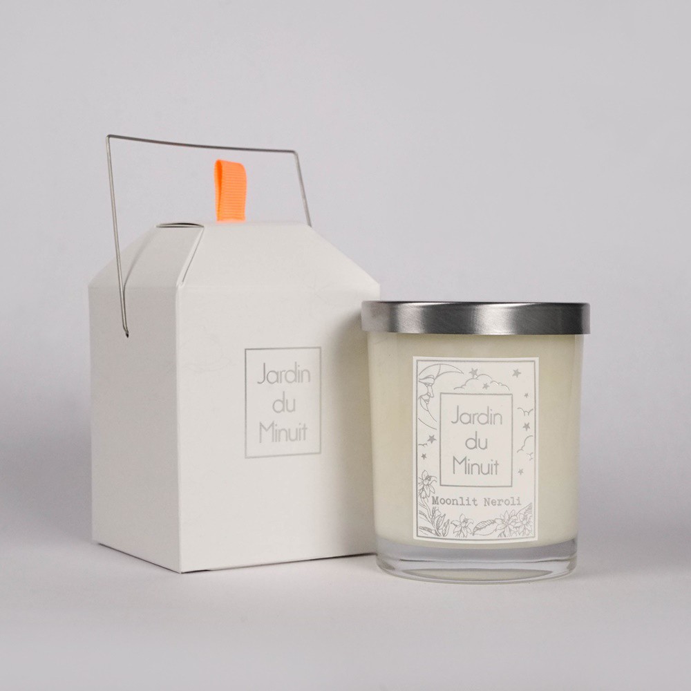 午夜花園 手工大豆蠟燭 月映橙花 大/小