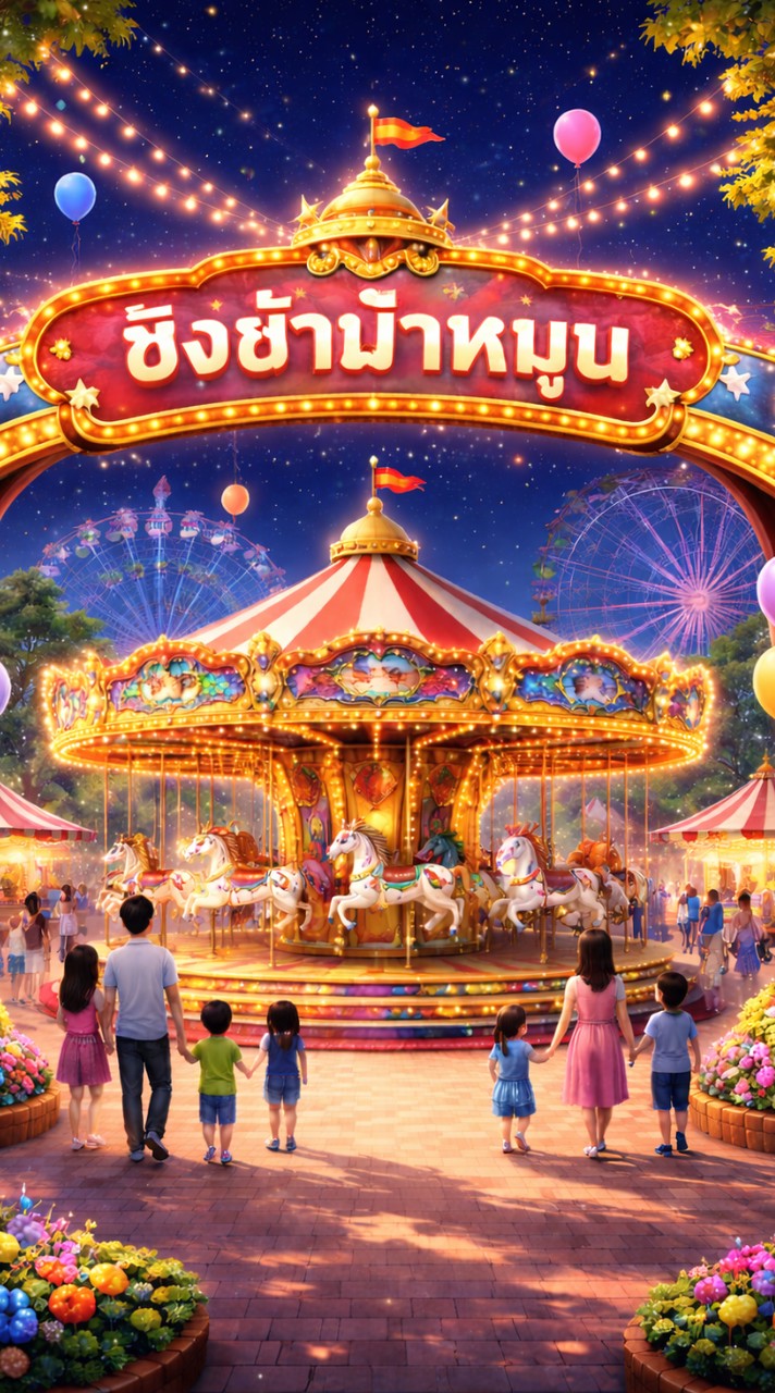 ชิงช้าม้าหมุน
