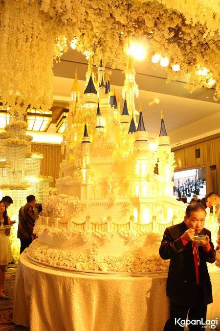 Megah Bagai Istana, Ini Dekorasi Resepsi Momo Geisha & Reza