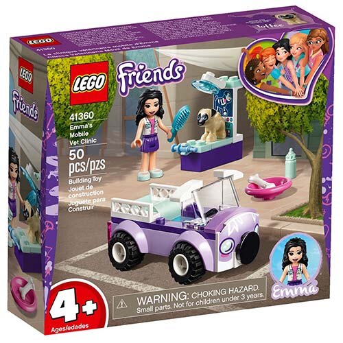 樂高LEGO 41360 Friends 姊妹淘系列 - 艾瑪的動物醫療車