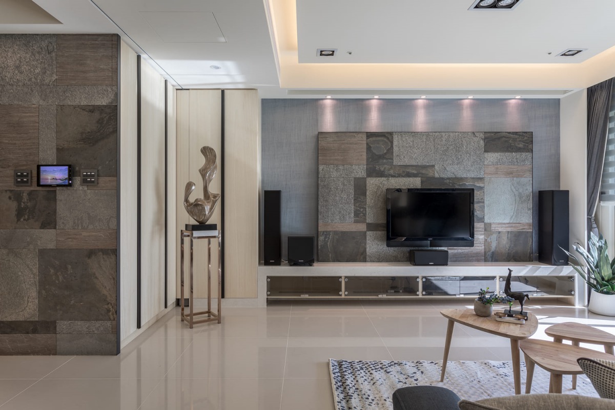 石材；大理石；花崗岩；板岩；砂岩；材質；元素；室內設計